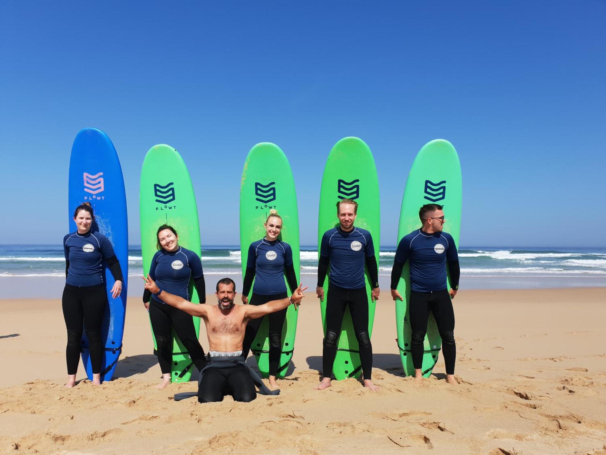 The Far End Surf House - Surf & Yoga Holidays Луриня Екстериор снимка